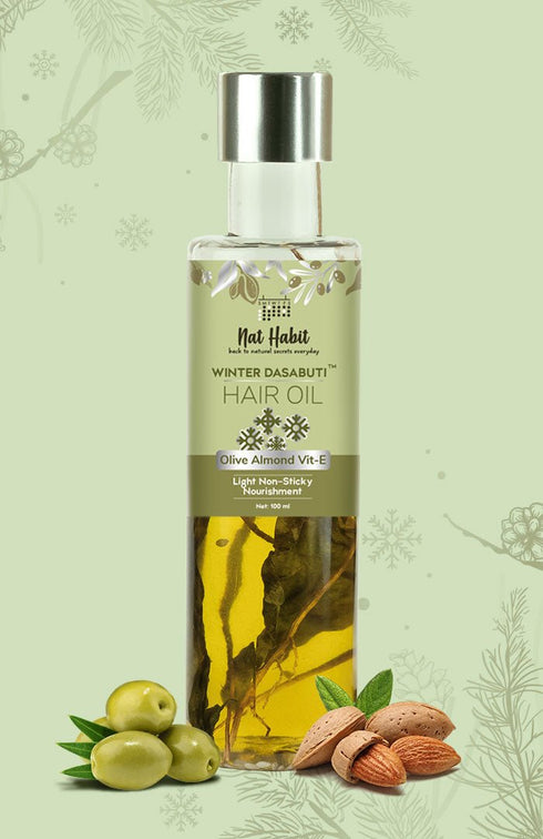 Olive Almond Winter Hair Oil 100ml